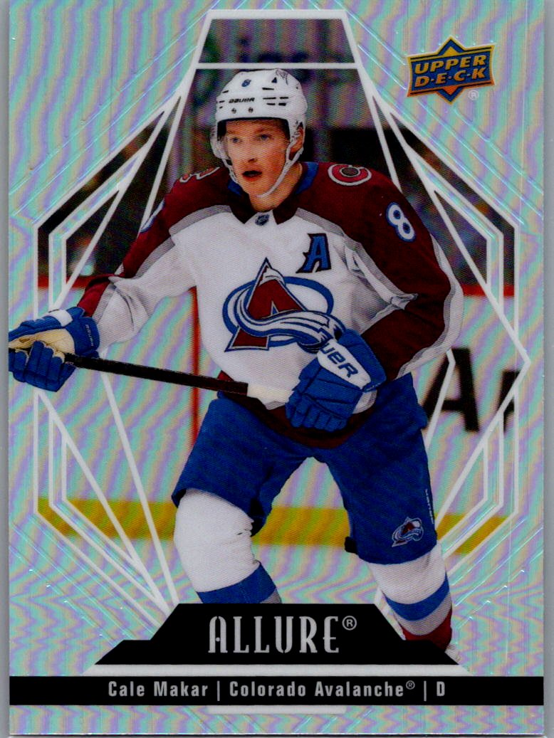2022-23 Upper Deck Allure Cale Makar #70 front
