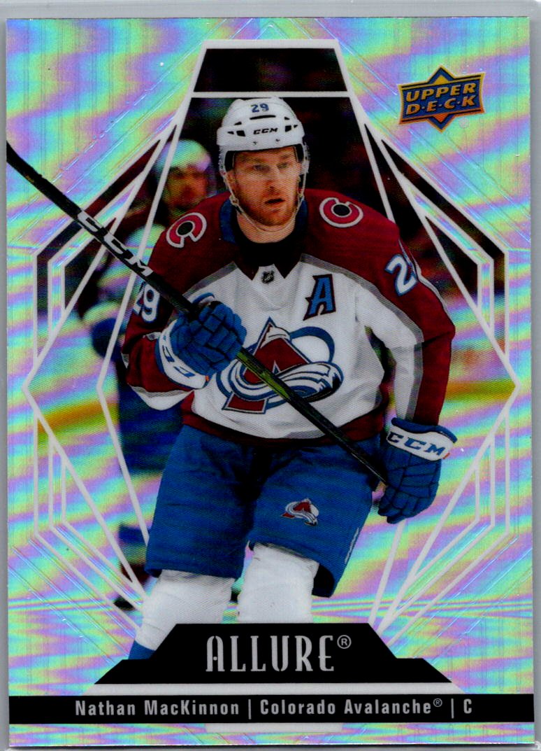 2022-23 Upper Deck Allure Nathan MacKinnon #1 front