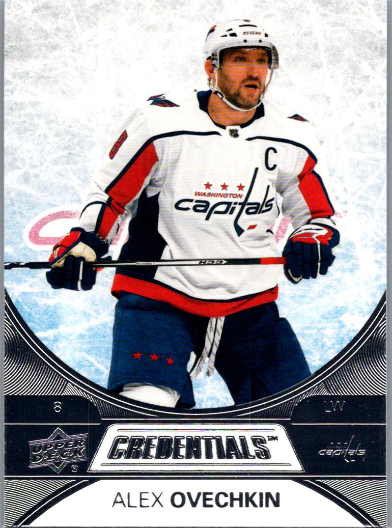 2021-22 Upper Deck Credentials Alex Ovechkin #3 front