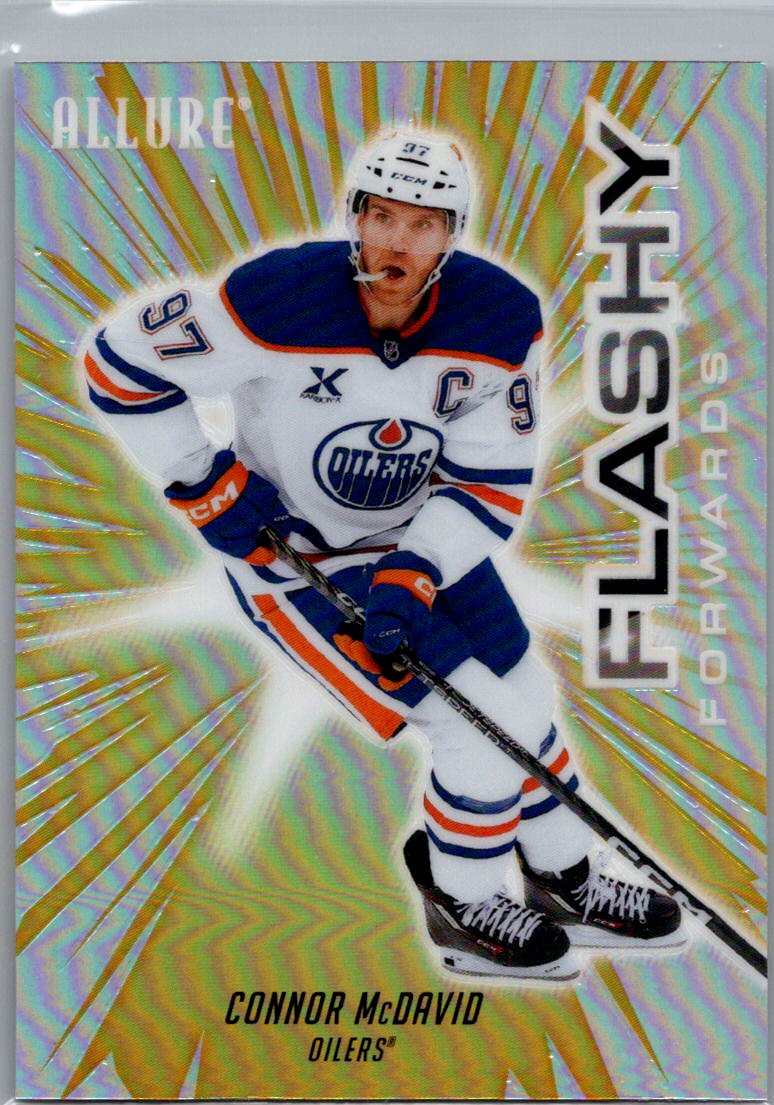 2025-26 Upper Deck Allure - Flashy Forwards Connor McDavid #FF-6 front