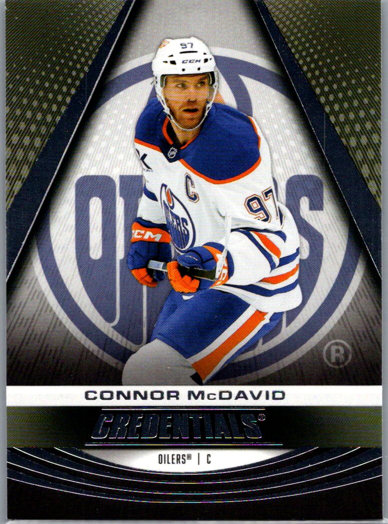 2025-26 Upper Deck Credentials Connor McDavid #97 front