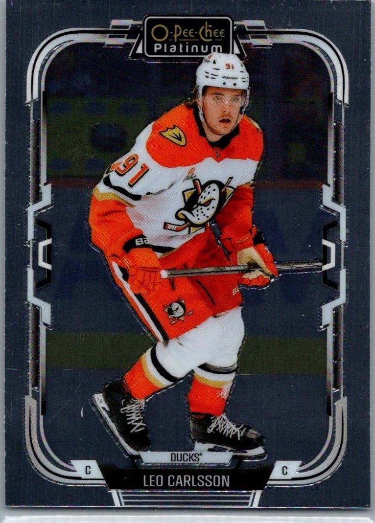 2025-26 O-Pee-Chee Platinum Leo Carlsson #111 front