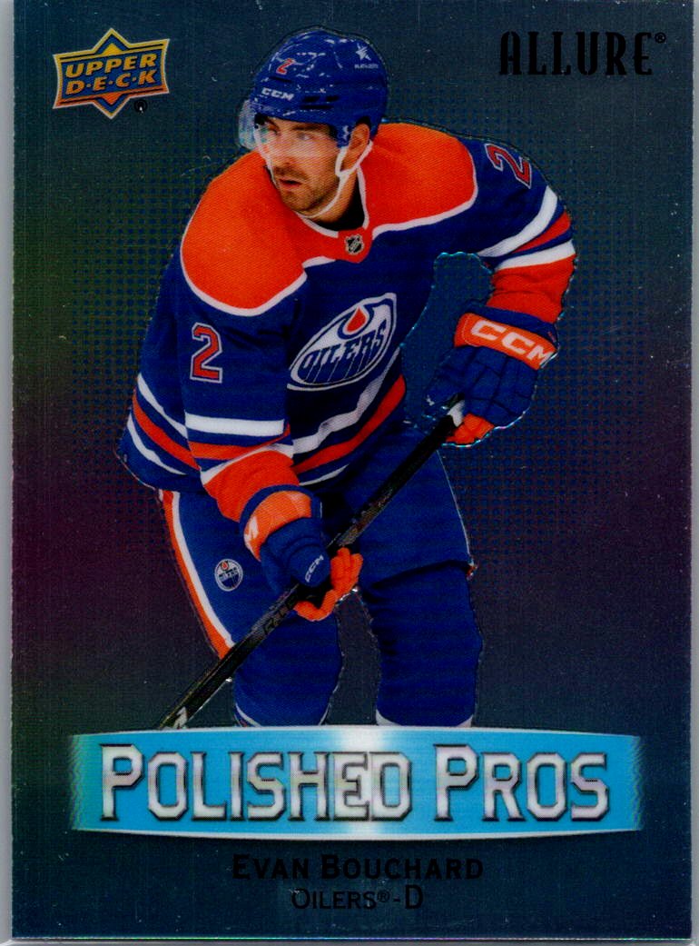 2023-24 Upper Deck Allure - Polished Pros Evan Bouchard #PP-4 front