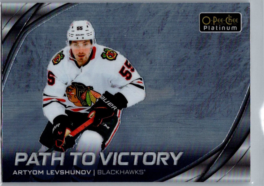 2025-26 O-Pee-Chee Platinum - Path to Victory Artyom Levshunov #PV-25 front