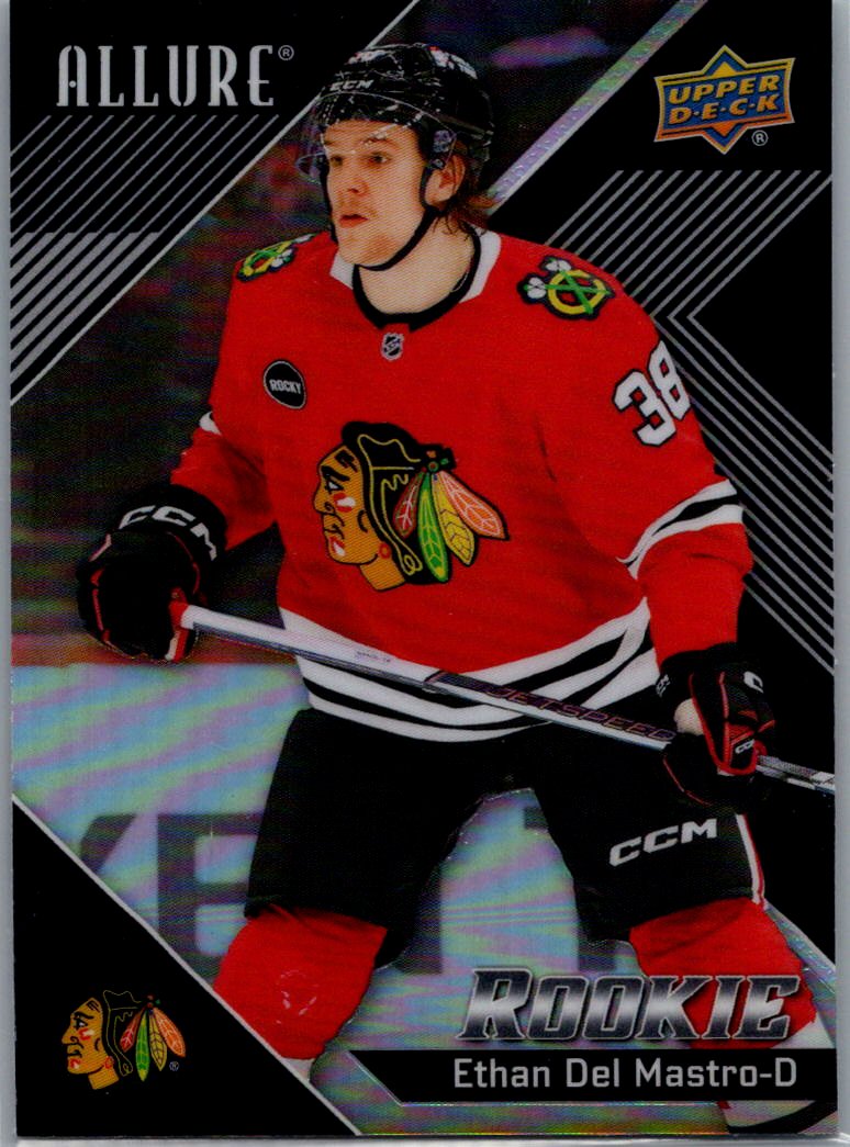 2024-25 Upper Deck Allure - Black Rainbow Ethan Del Mastro #145 front