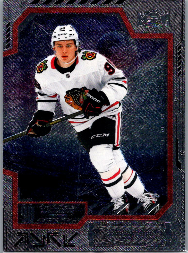 2025-26 SkyBox Metal Universe Connor Bedard #88 front