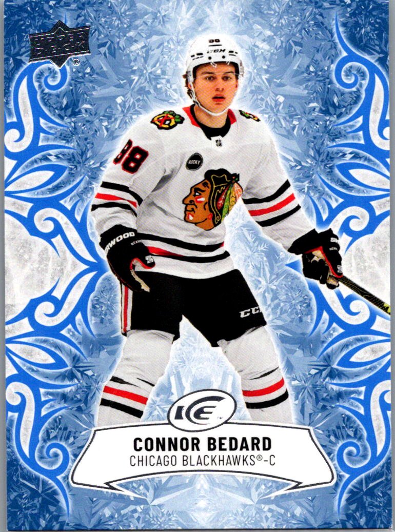 2024-25 Upper Deck Ice Connor Bedard #36 front