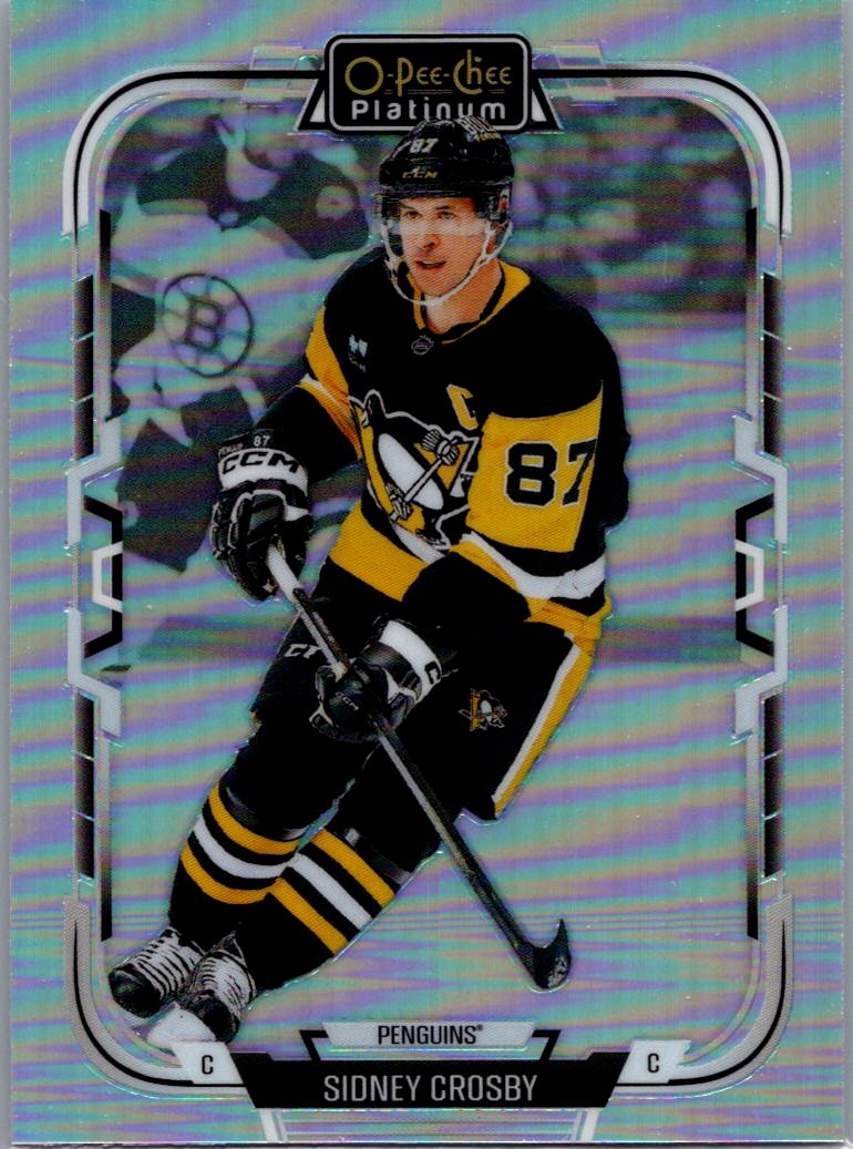 2025-26 O-Pee-Chee Platinum - Rainbow Sidney Crosby #52 front