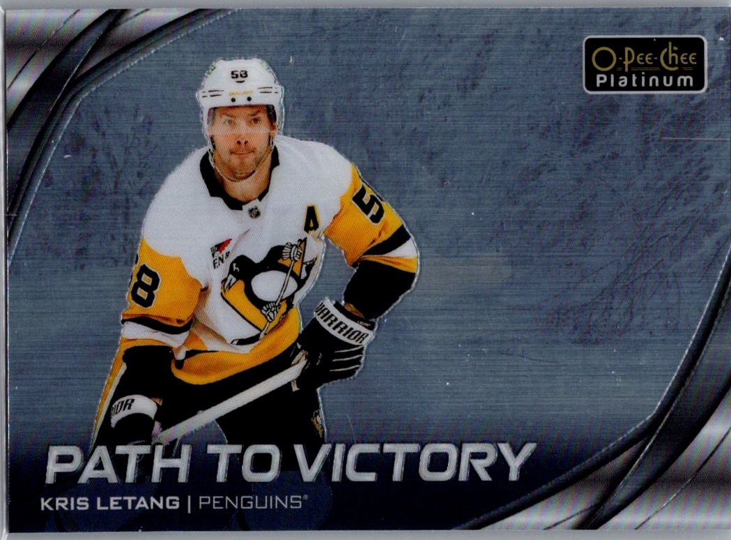 2025-26 O-Pee-Chee Platinum - Path to Victory Kris Letang #PV-5 front
