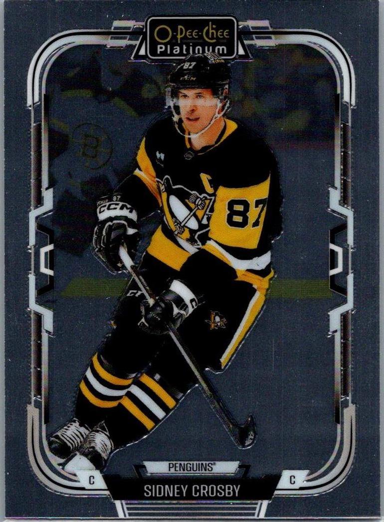 2025-26 O-Pee-Chee Platinum Sidney Crosby #52 front