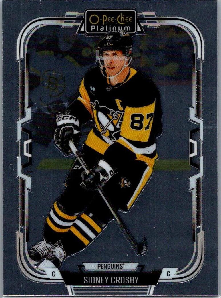 2025-26 O-Pee-Chee Platinum Sidney Crosby #52 front
