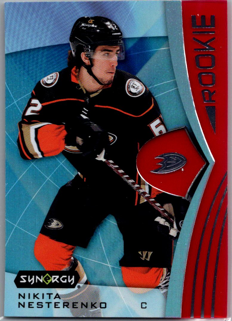 2023-24 Upper Deck Synergy - Red Codes Nikita Nesterenko #88 front