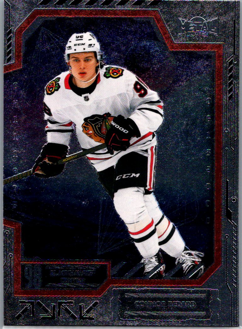 2025-26 SkyBox Metal Universe Connor Bedard #88 front