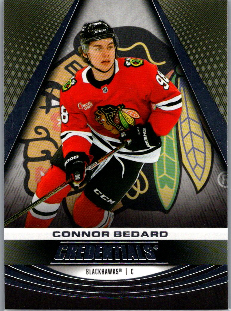 2025-26 Upper Deck Credentials Connor Bedard #98 front