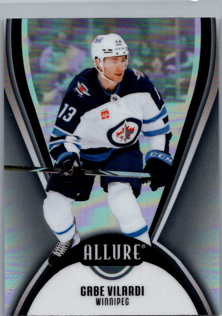 2025-26 Upper Deck Allure - Black Rainbow Gabe Vilardi #51 front