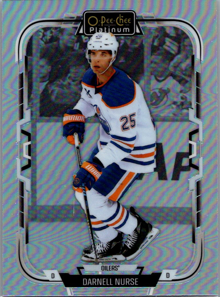 2025-26 O-Pee-Chee Platinum - Rainbow Darnell Nurse #85 front