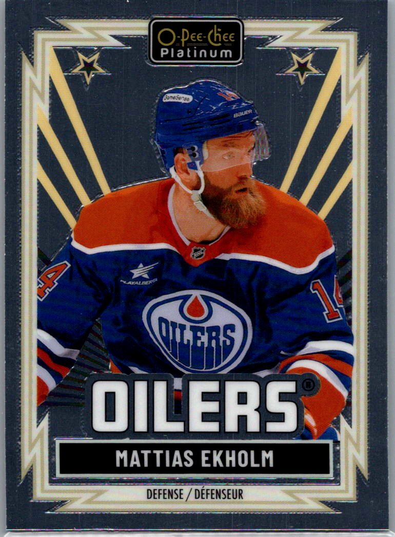 2025-26 O-Pee-Chee Platinum - Retro Mattias Ekholm #R-48 front
