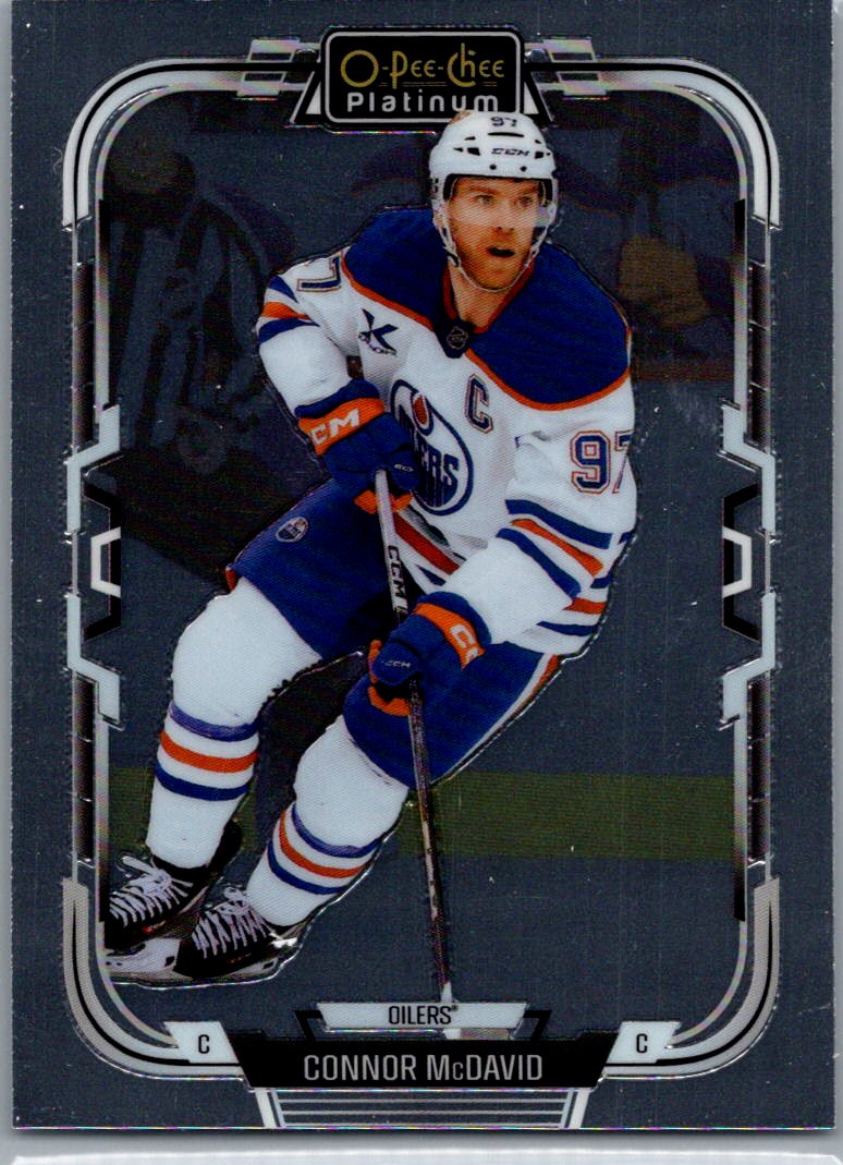 2025-26 O-Pee-Chee Platinum Connor McDavid #63 front