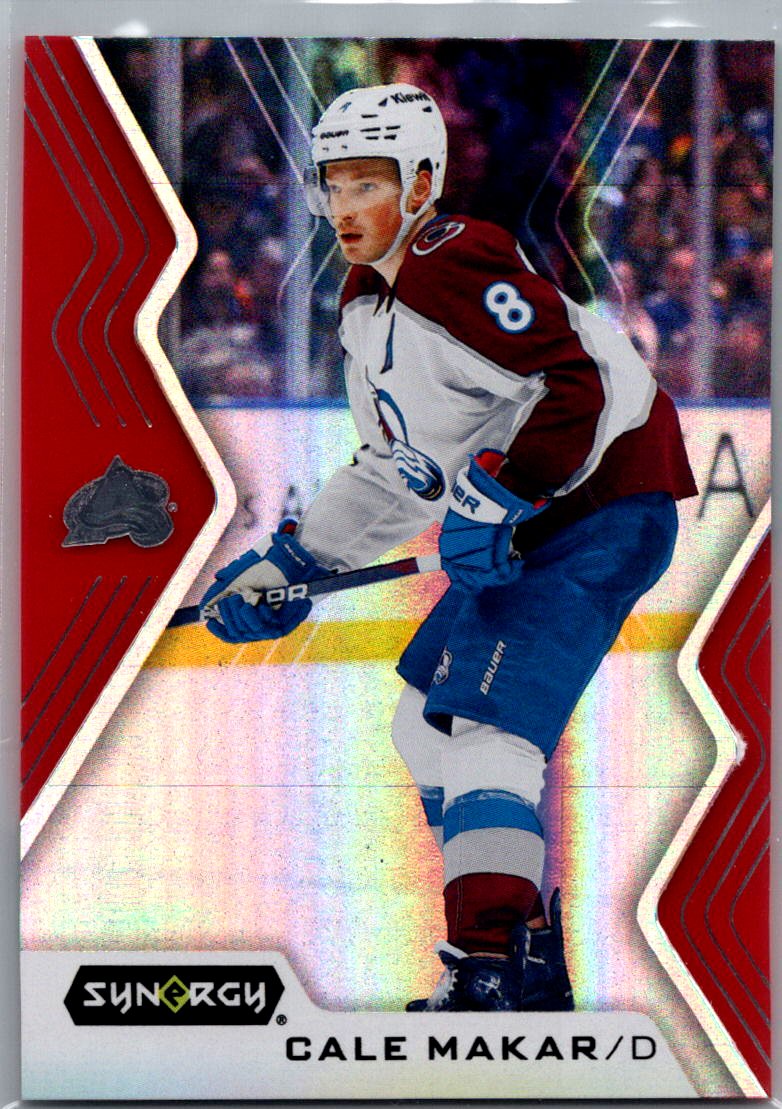 2024-25 Upper Deck Synergy - Red Cale Makar #8 front