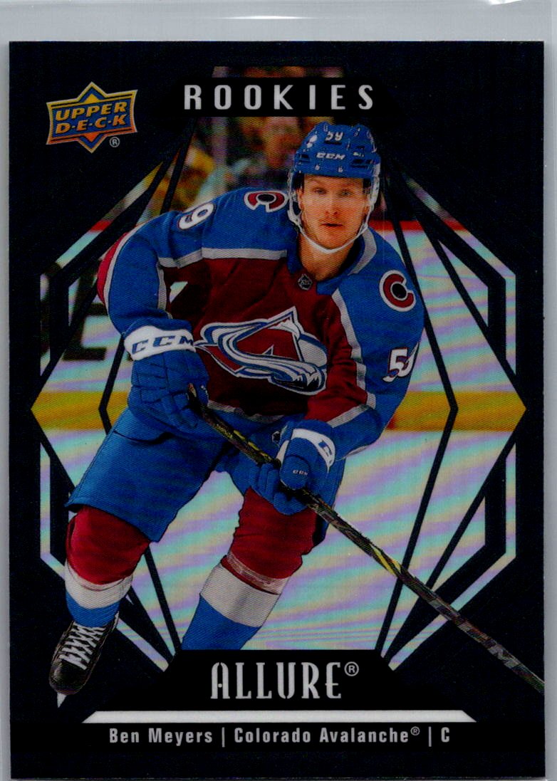 2022-23 Upper Deck Allure - Black Rainbow Ben Meyers #116 front