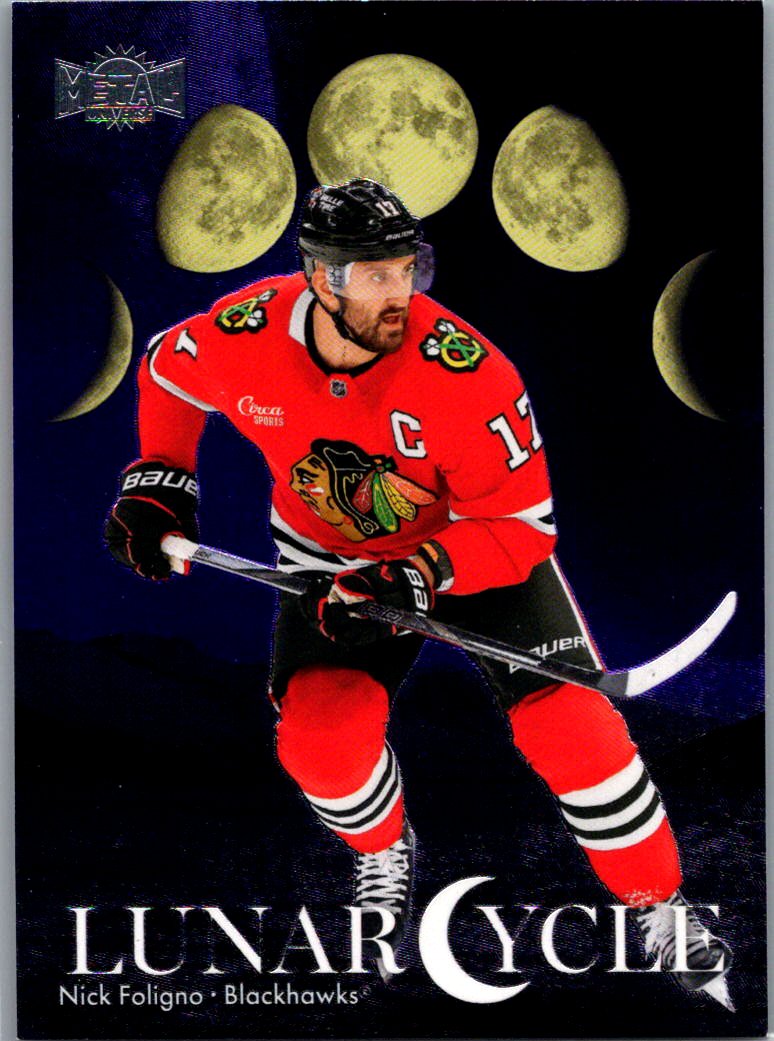 2025-26 SkyBox Metal Universe - Lunar Cycle Nick Foligno #LC-1 front