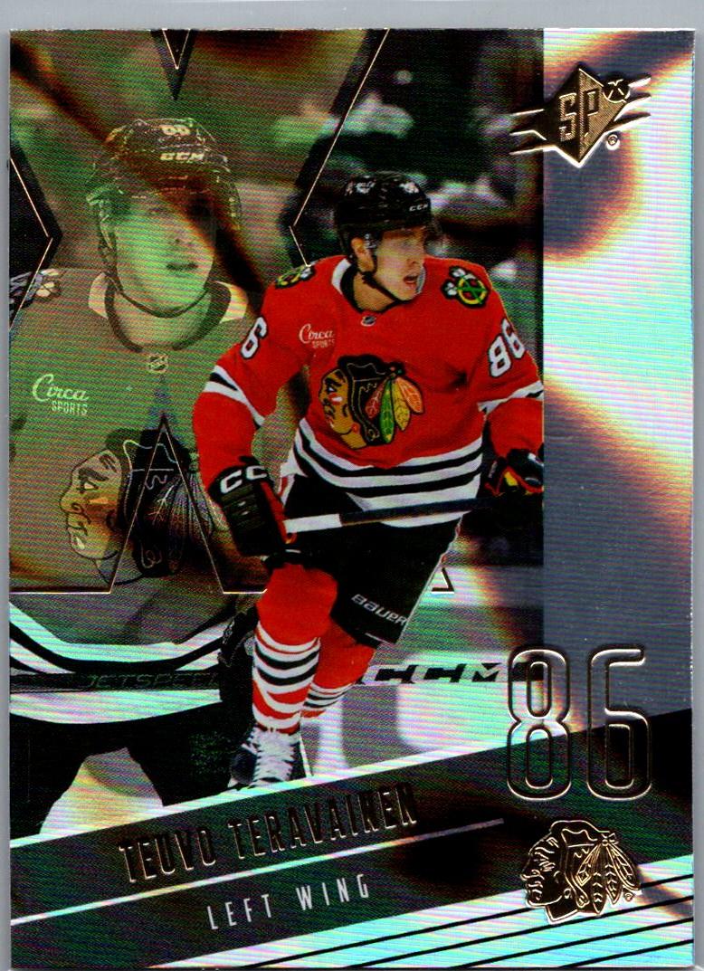 2025-26 SPx - Gold Teuvo Teravainen #1 front