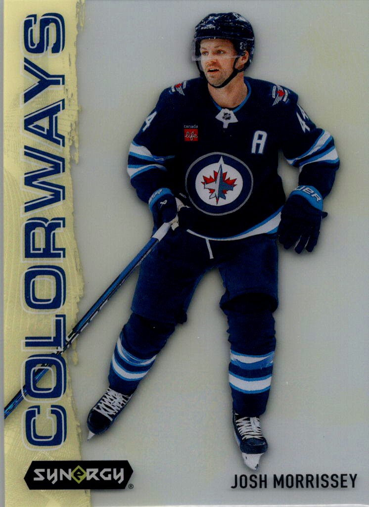 2024-25 Upper Deck Synergy - Colorways Neon Yellow Josh Morrissey #L-44 front