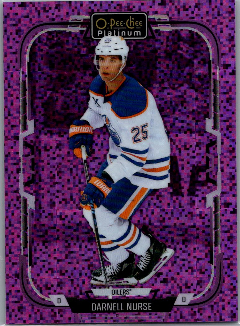 2025-26 O-Pee-Chee Platinum - Violet Pixels Darnell Nurse #85 SN299 front