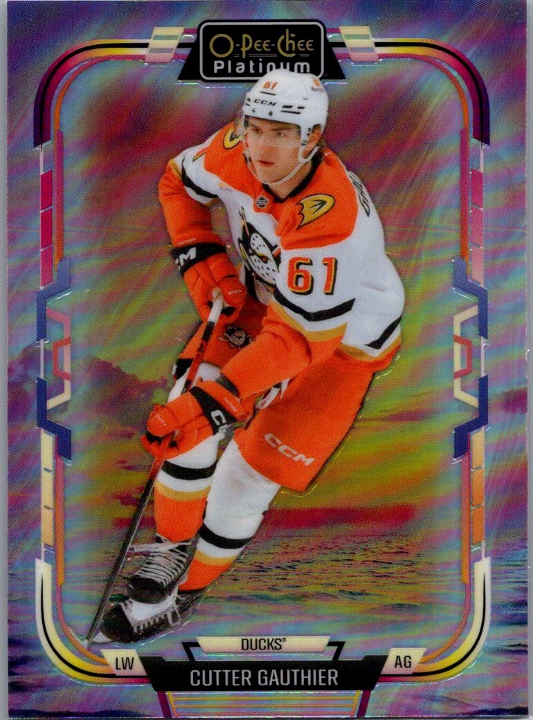2025-26 O-Pee-Chee Platinum - Sunset Cutter Gauthier #140 front