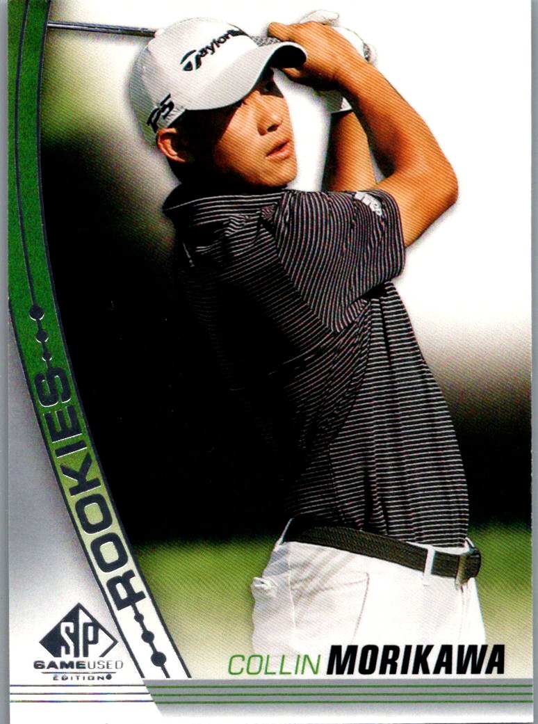 2021 SP Game Used Collin Morikawa #38 front