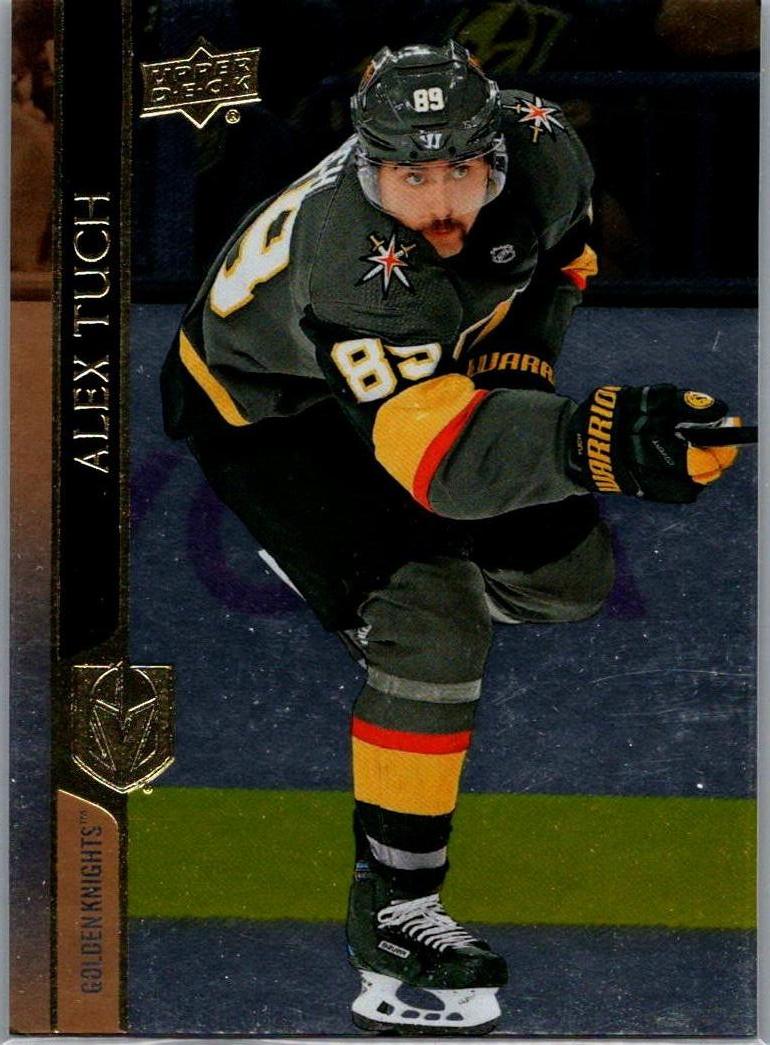2020-21 Upper Deck - Silver Foil Alex Tuch #185 front