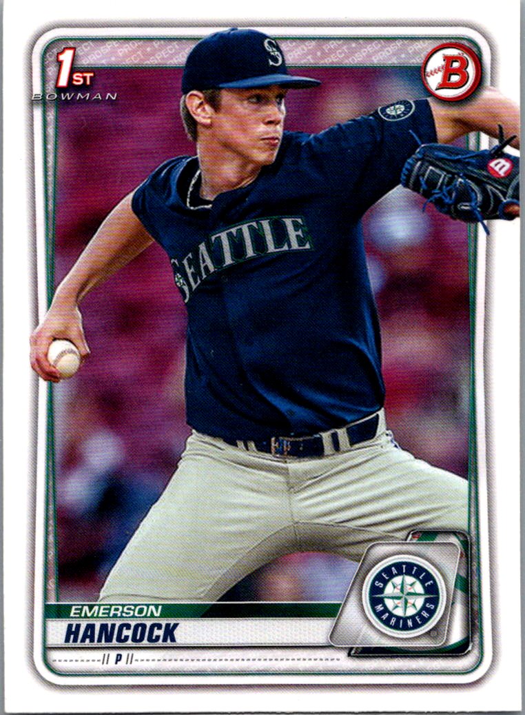 2020 Bowman Draft Emerson Hancock #BD-12 front