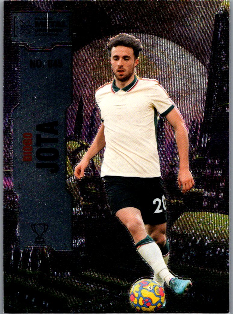 2022 SkyBox Metal Universe Champions Diogo Jota #045 front