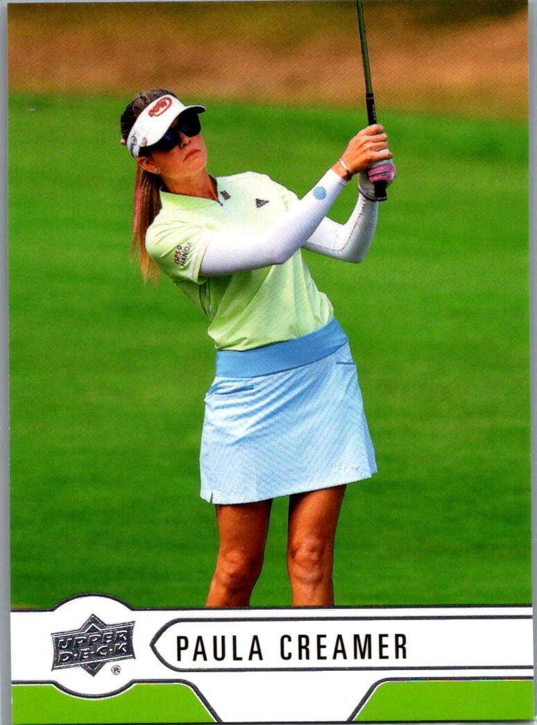 2021 SP Authentic - Upper Deck Paula Creamer #UD-10 front