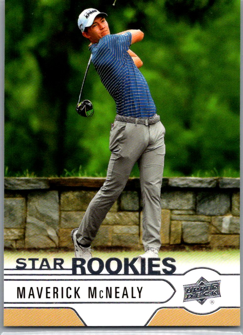 2021 SP Authentic - Upper Deck Star Rookies Maverick McNealy #UDR-3 front