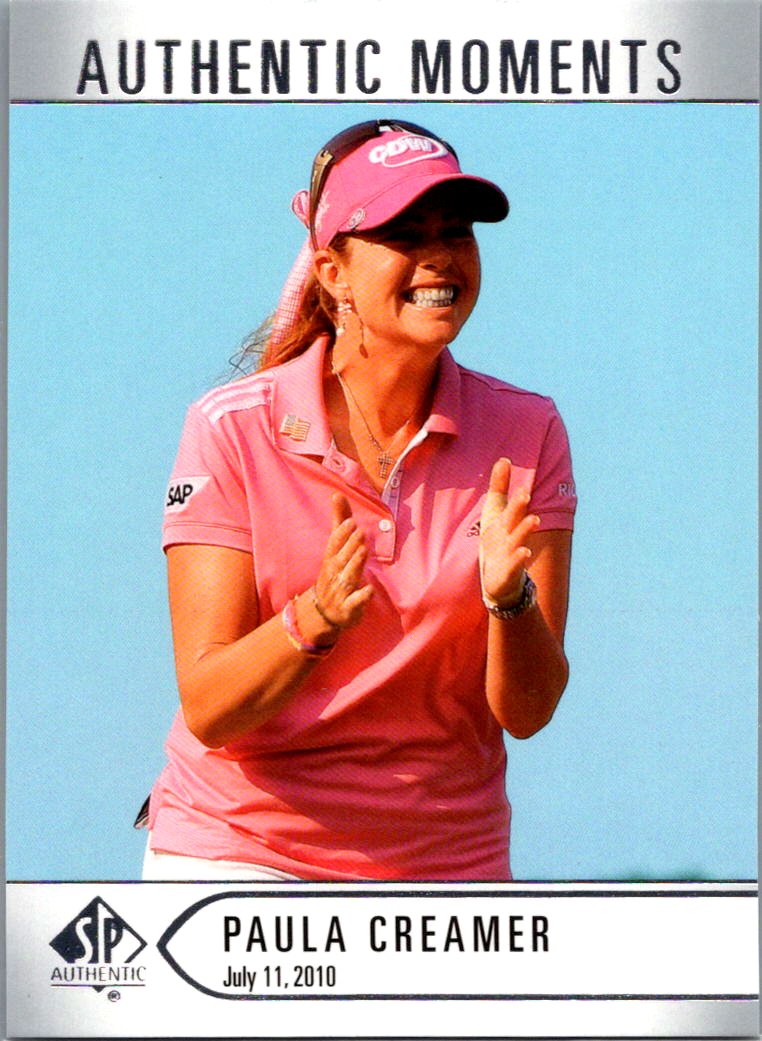 2021 SP Authentic Paula Creamer #61 front