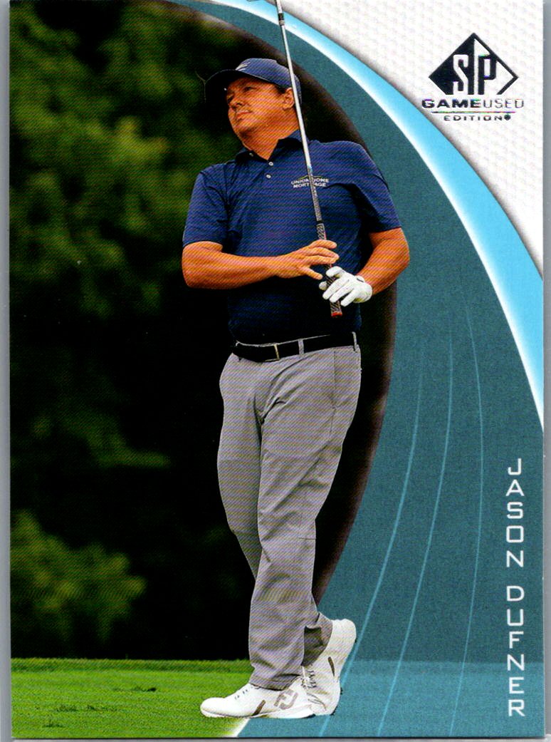 2024 SP Game Used Jason Dufner #27 front
