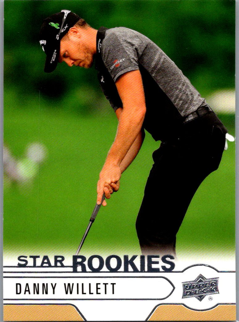 2021 SP Authentic - Upper Deck Star Rookies Danny Willett #UDR-7 front