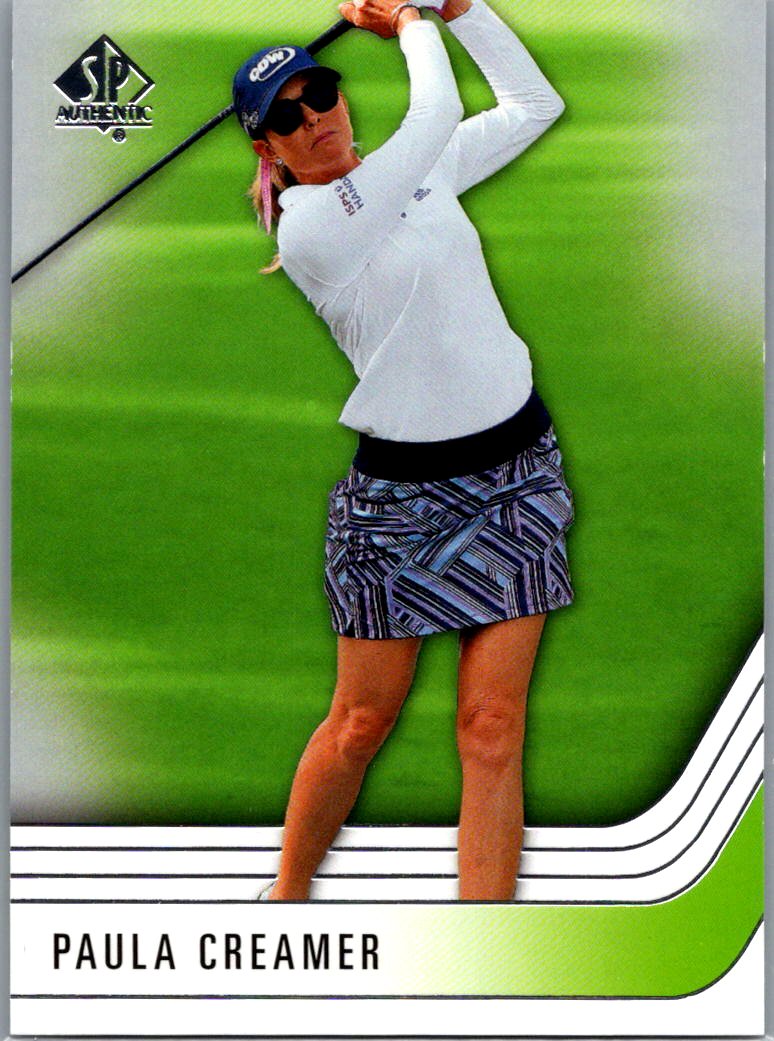 2021 SP Authentic Paula Creamer #6 front
