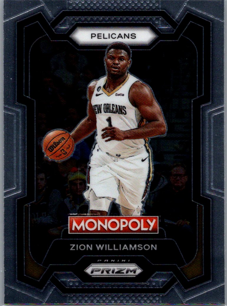 2023-24 Panini Prizm Monopoly Zion Williamson #55 front