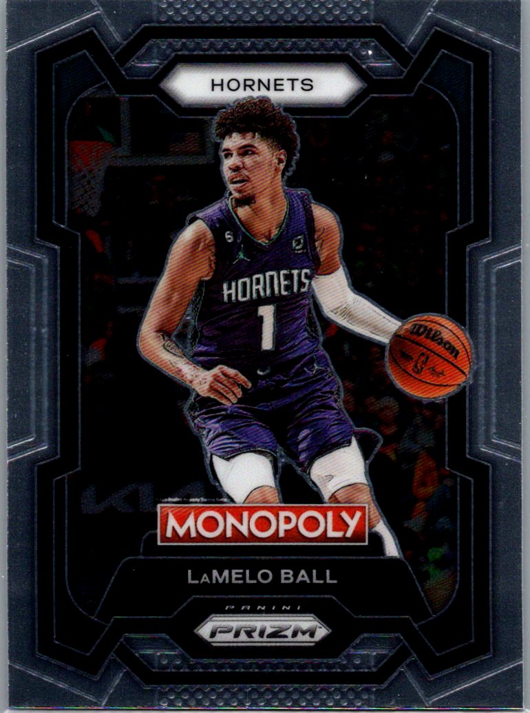 2023-24 Panini Prizm Monopoly LaMelo Ball #13 front