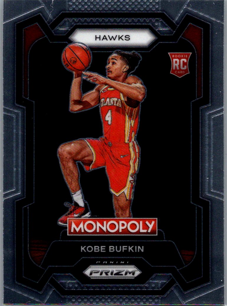 2023-24 Panini Prizm Monopoly Kobe Bufkin #6 front
