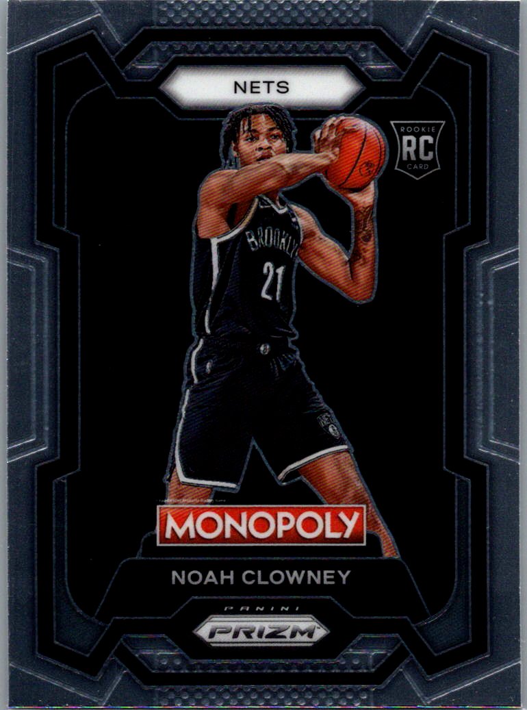 2023-24 Panini Prizm Monopoly Noah Clowney #12 front