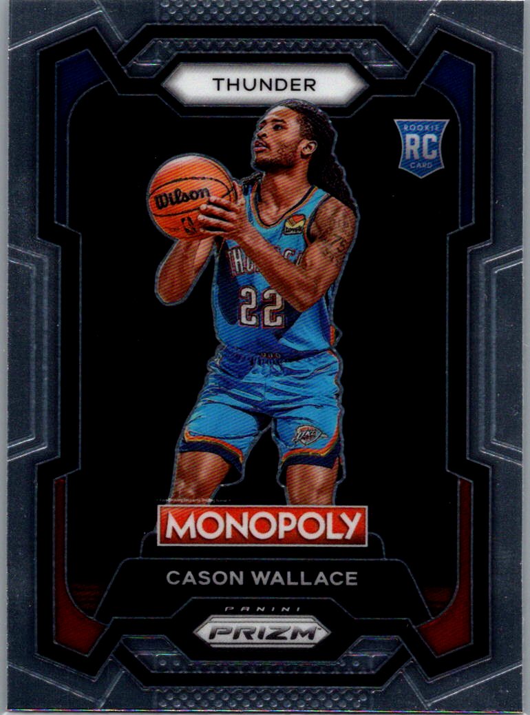 2023-24 Panini Prizm Monopoly Cason Wallace #63 front