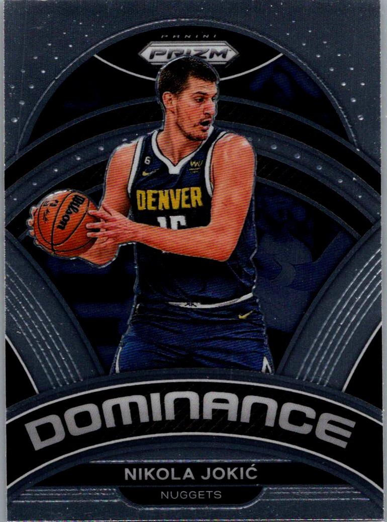 2022-23 Panini Prizm - Dominance Nikola Jokic #10 front