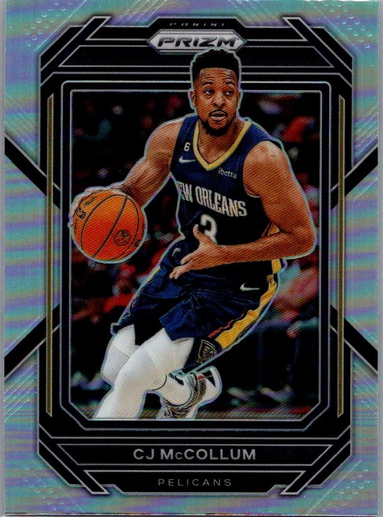 2022-23 Panini Prizm - Prizms Silver CJ McCollum #202 front