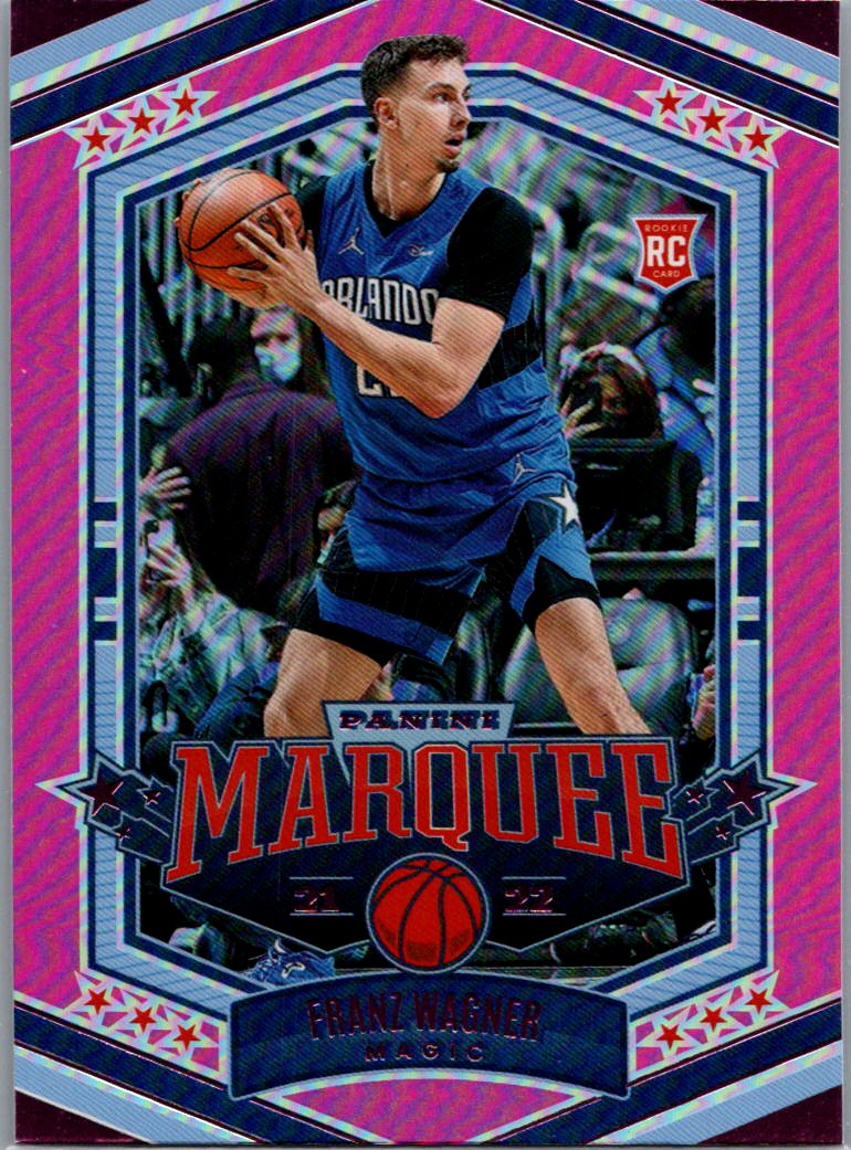 2021-22 Panini Chronicles - Pink Franz Wagner #351 RC front