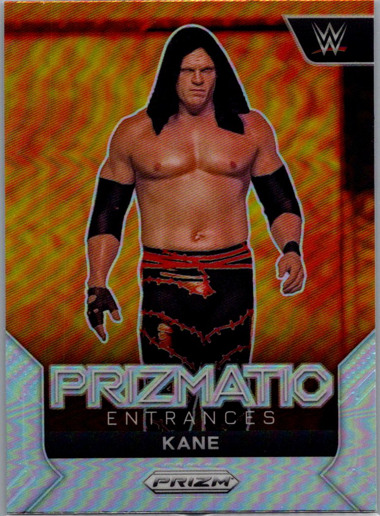 2024 Panini Prizm WWE - Prizmatic Entrances Silver Prizms Kane #10 front