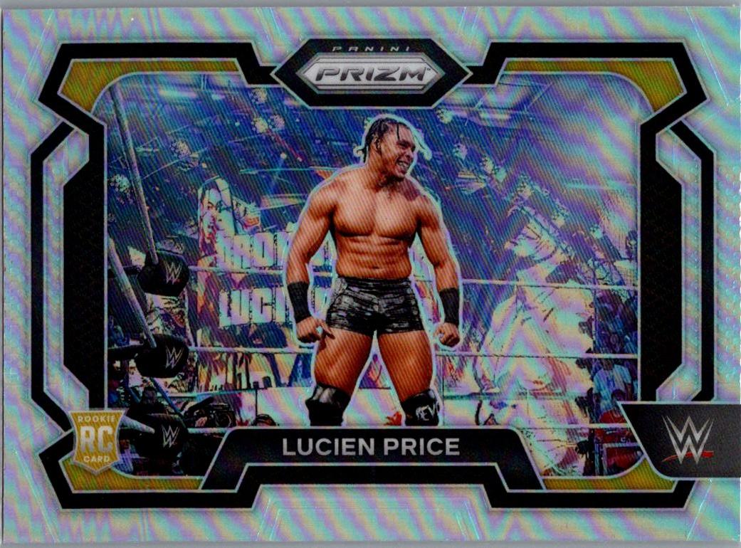 2024 Panini Prizm WWE - Silver Prizms Lucien Price #43 front