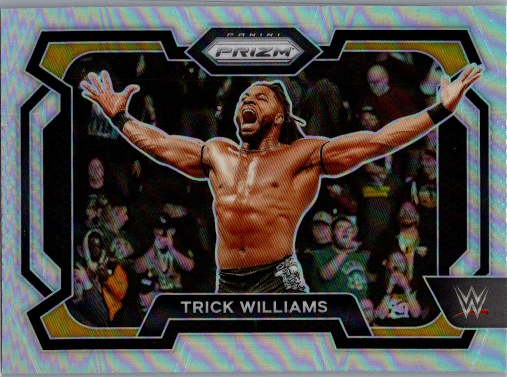 2024 Panini Prizm WWE - Silver Prizms Trick Williams #1 front
